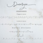 Drunkgun Script Font Poster 9
