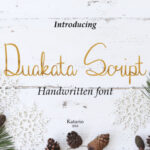 Duakata Font Poster 1