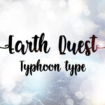 Earth Quest Font Poster 1