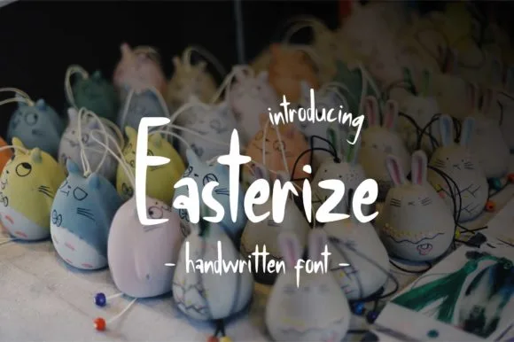 Easterize Font Easterize Font Poster 1