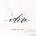 Edore Font Poster 1