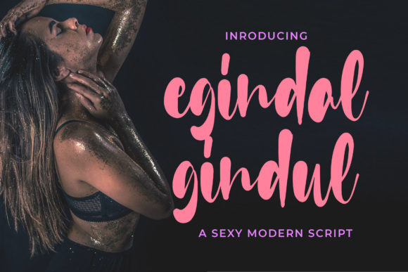 Egindal Gindul Font Poster 1