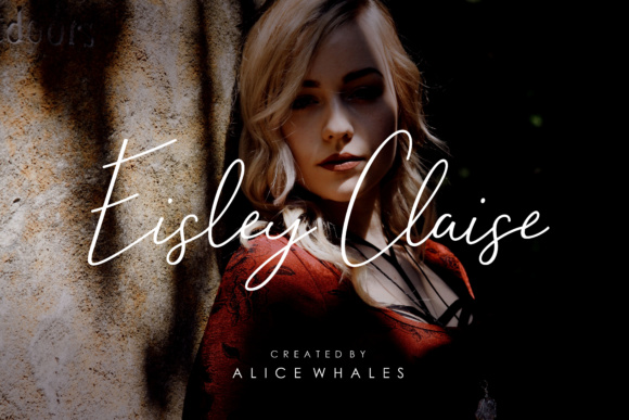 Eisley Claise Font Poster 1