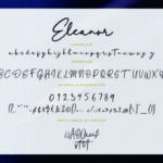 Eleanor Font Poster 7