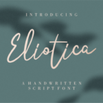 Eliotica Font Poster 1