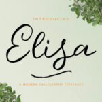 Elisa Font Poster 1