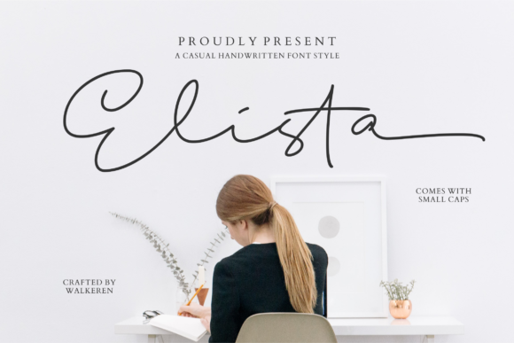 Elista Font Poster 1