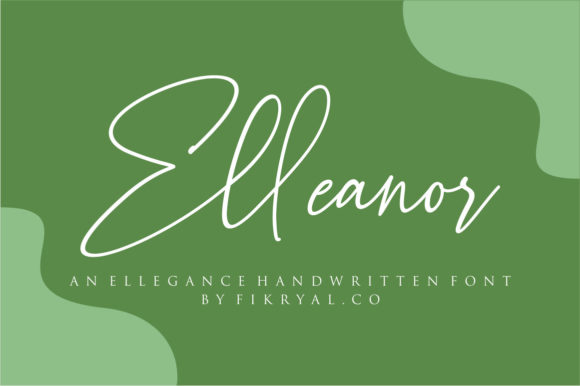 Elleanor Font Poster 1