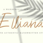 Elliana Font Poster 1