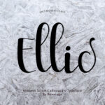 Ellic Font Poster 1