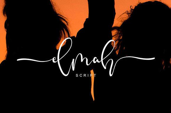 Elmah Font Poster 1