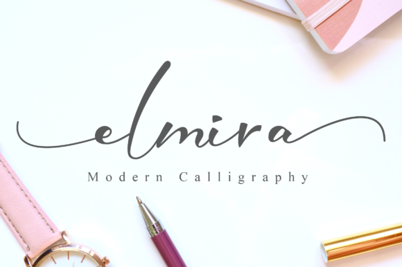 Elmira Font Poster 1