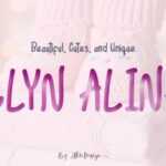 Elyn Alina Font Poster 1