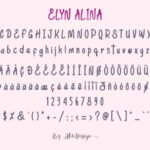 Elyn Alina Font Poster 2
