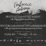 Embrace Autumn Font Poster 7