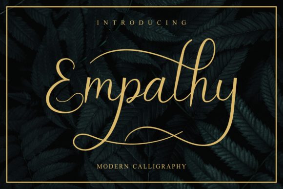 Empathy Font Poster 1