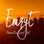 Emryt Font Poster 1