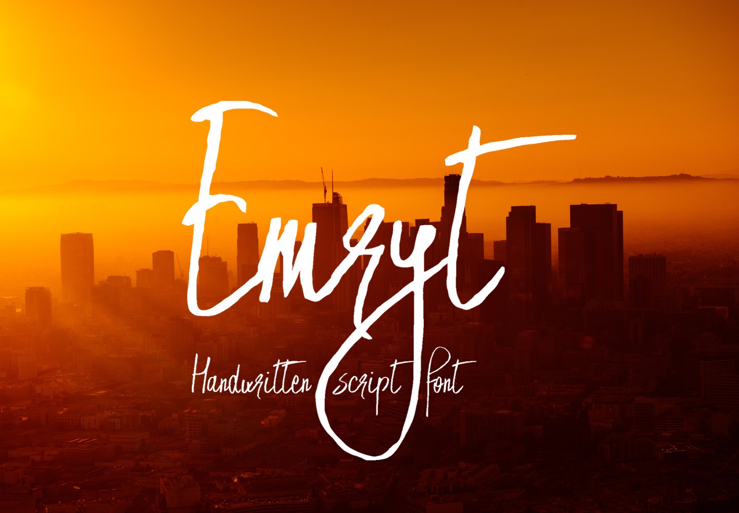 Emryt Font Poster 1