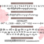 Emylia Script Font Poster 2