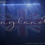 England Font Poster 1