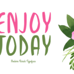 Enjoy Today Font Poster 1