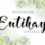 Entihay Font Poster 1