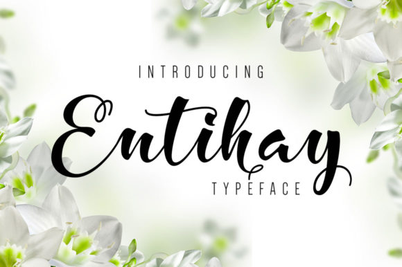 Entihay Font Poster 1