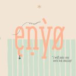 Enyo Slab Font Poster 12