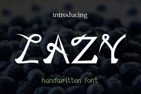 EP Lazy Font Poster 1