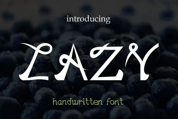 EP Lazy Font EP Lazy Font Poster 1