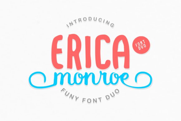 Erica Monroe Duo Font Poster 1