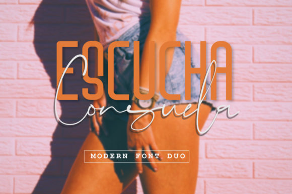 Escucha Consuela Duo Font Poster 1