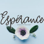 Esperance Font Poster 1
