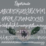 Esperance Font Poster 6