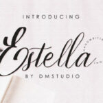 Estella Font Poster 1