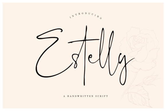 Estelly Font Poster 1
