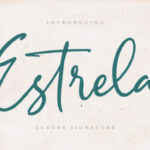Estrela Font Poster 1
