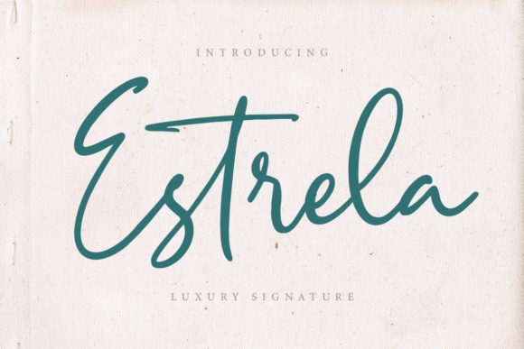 Estrela Font Poster 1