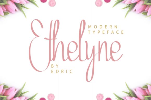 Ethelyne Font Poster 1