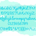 Ethereal Font Poster 2