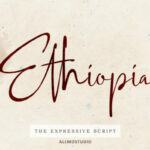 Ethiopia Font Poster 1