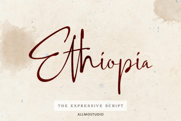 Ethiopia Font Poster 1