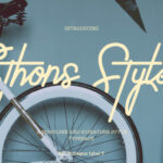 Ethons Styles Font Poster 1