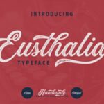 Eusthalia Font Poster 1