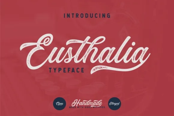Eusthalia Font Poster 1
