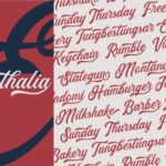 Eusthalia Font Poster 5