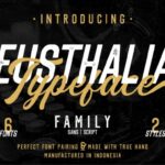 Eusthalia Family Font Poster 1