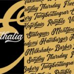 Eusthalia Family Font Poster 5