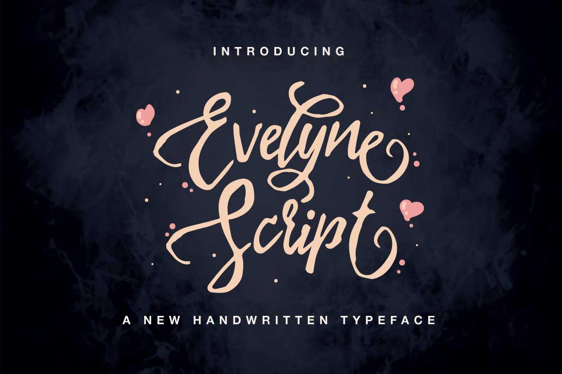 Evelyne Font Poster 1