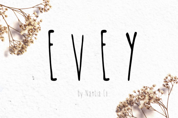 Evey Font Poster 1